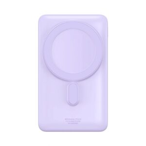 Внешний аккумулятор Baseus  Baseus Magnetic Bracket Wireless Fast Charge Power Bank 10000mAh 20W Purple