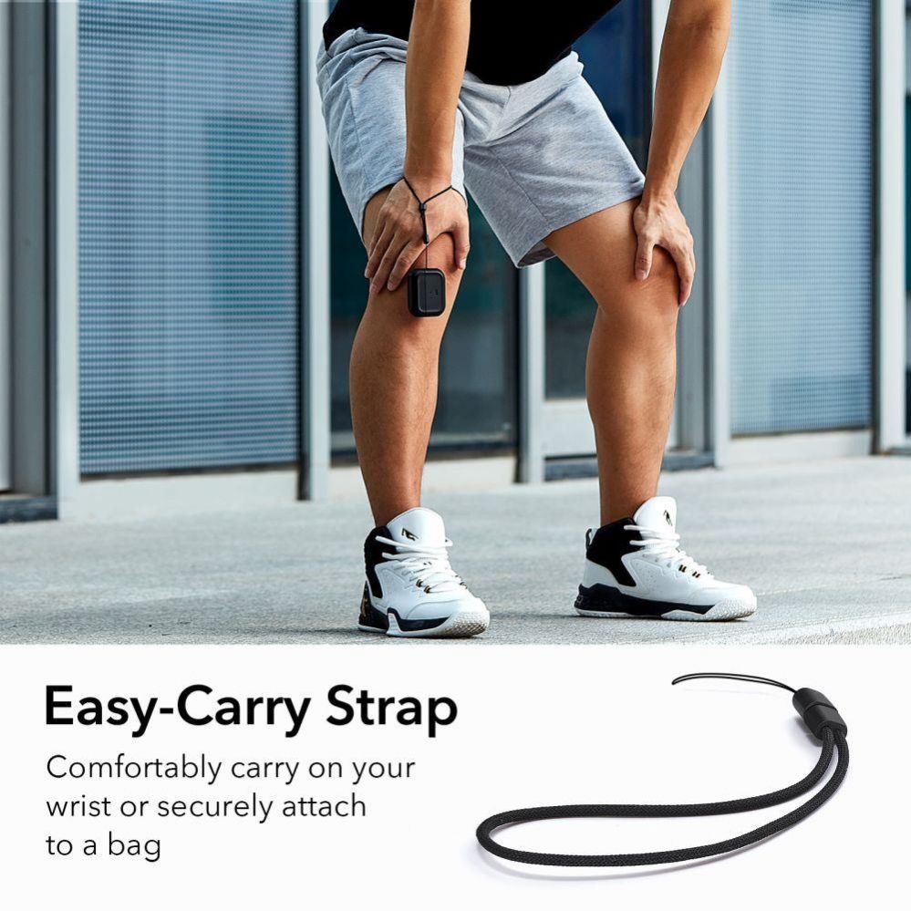 Back panel cover ESR ESR Orbit Halolock with MagSafe for Apple AirPods Pro 1 / 2 - black