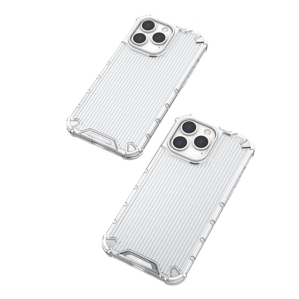 Back panel cover Hurtel Ombre Protect Case for iPhone 13 Pro Max pink and blue armored case