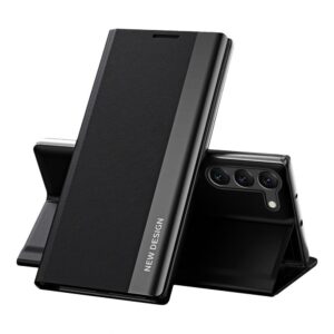 Nugarėlės dėklai Hurtel - Sleep Case Pro case for Samsung Galaxy S23+ with flip stand black 