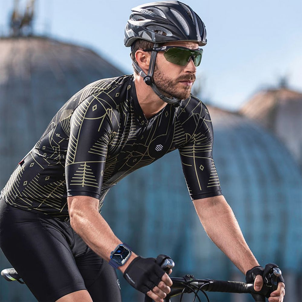 Aizmugurējais vāciņš Hurtel Strap Triple Protection for Apple Watch 38 / 40 / 41 mm band bracelet - beige