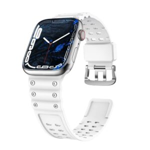 Nugarėlės dėklai Hurtel  Strap Triple Protection for Apple Watch 38 / 40 / 41 mm band bracelet - white 