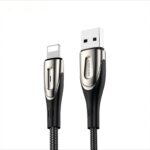 Cable Joyroom  Joyroom Sharp Series S-M411 USB-A / Lightning 3A Cable 1.2m with Charging Indicator - Black 