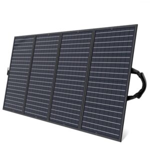Adapteris Choetech  Choetech SC010 solar tourist charger, foldable, 160W - black 