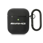 Aizmugurējais vāciņš Mercedes-Benz  AMG AMA2SLWK AirPods cover black/black Leather 
