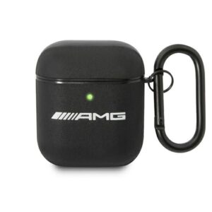 Aizmugurējais vāciņš Mercedes-Benz  AMG AMA2SLWK AirPods cover black/black Leather 