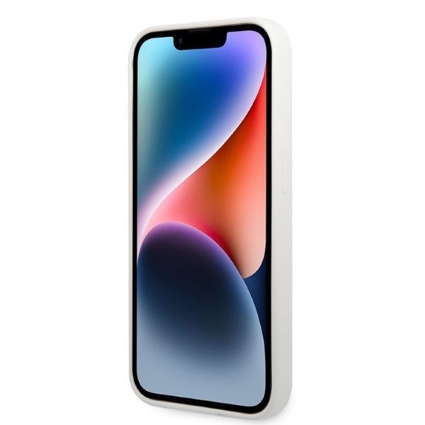 Nugarėlės dėklai Karl Lagerfeld Karl Lagerfeld Silicone Ikonik case for iPhone 14 Pro Max - white