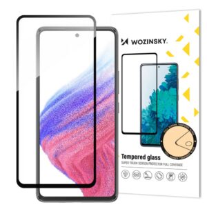 Kaitseklaasid Wozinsky - Wozinsky Full Glue Tempered Glass Samsung Galaxy A54 5G 9H Full Screen Tempered Glass with Black Frame 