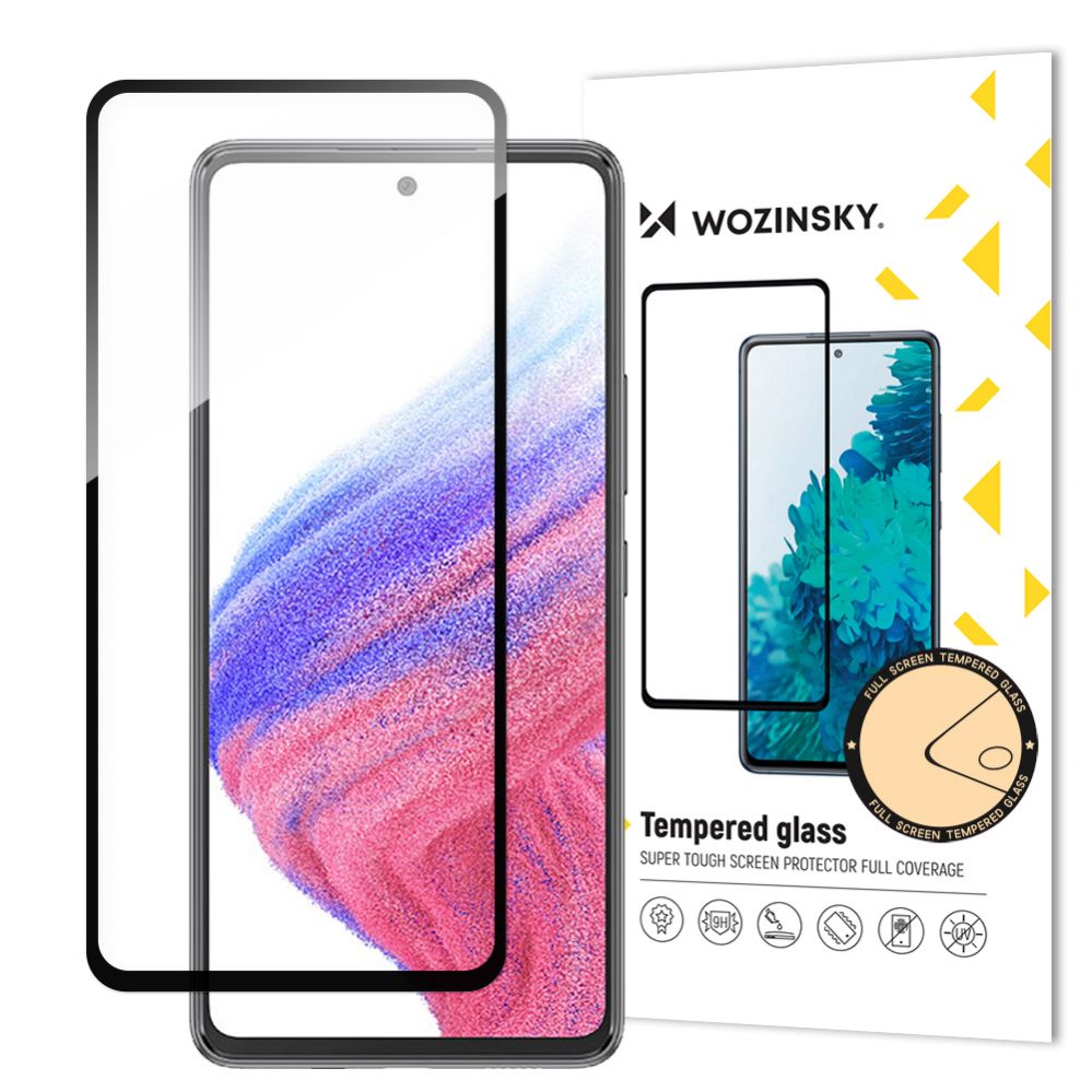Kaitseklaasid Wozinsky - Wozinsky Full Glue Tempered Glass Samsung Galaxy A54 5G 9H Full Screen Tempered Glass with Black Frame