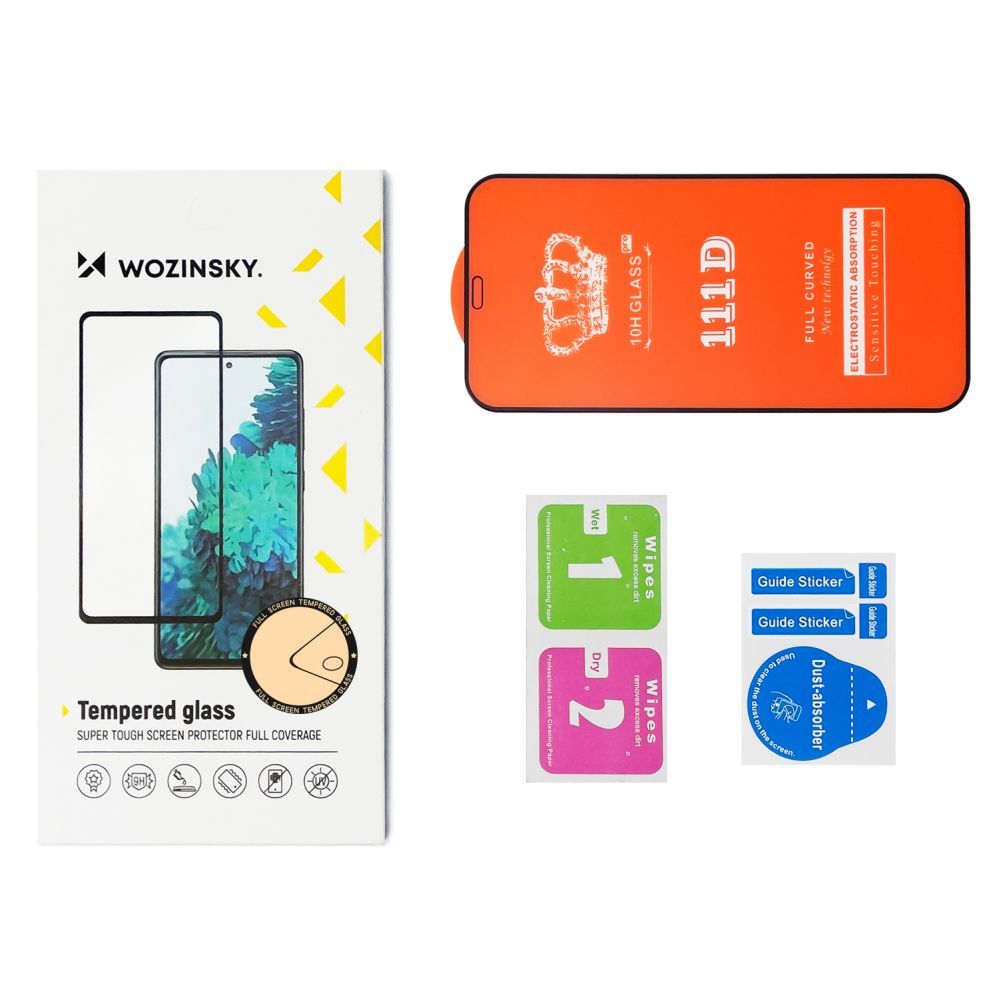 Kaitseklaasid Wozinsky - Wozinsky Full Glue Tempered Glass Samsung Galaxy A54 5G 9H Full Screen Tempered Glass with Black Frame