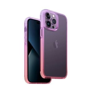 Aizmugurējais vāciņš UNIQ  Uniq Combat Duo case for iPhone 14 Pro - lilac and pink 