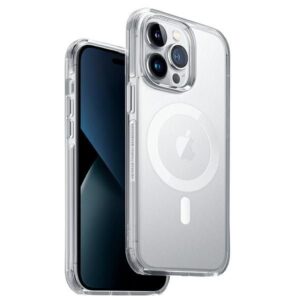 Aizmugurējais vāciņš UNIQ  Uniq Combat Magclick Charging case for iPhone 14 Pro Max - transparent 