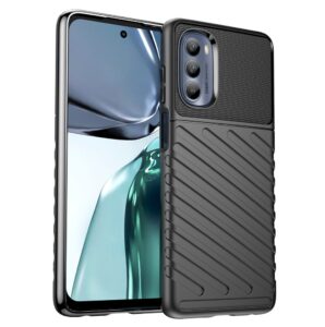 Nugarėlės dėklai Hurtel  Thunder Case for Motorola Moto G62 5G silicone armor case black 