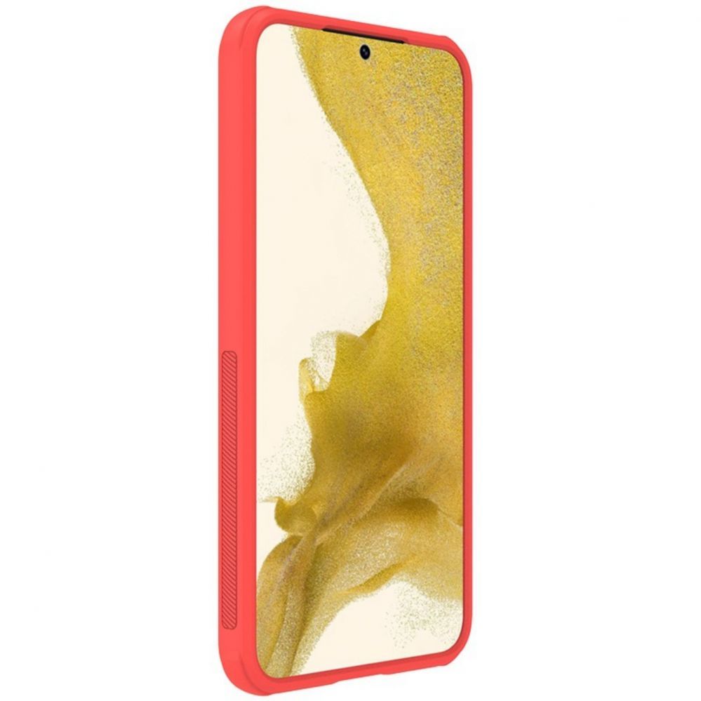 Tagakaaned Nillkin Nillkin Super Frosted Shield Pro case for Samsung Galaxy S23+ armored cover + phone stand red