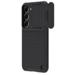Back panel cover Nillkin  Nillkin Textured S Case for Samsung Galaxy S23, armored cover with camera cover, black