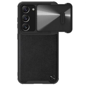 Aizmugurējais vāciņš Nillkin  Nillkin CamShield Leather S Case for Samsung Galaxy S23+ cover with camera cover black