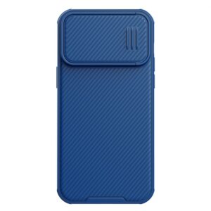 Nugarėlės dėklai Nillkin  Nillkin CamShield S Case iPhone 14 Pro Max Armored Cover Camera Protector Blue 