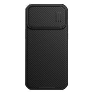 Nugarėlės dėklai Nillkin  Nillkin CamShield S Case iPhone 14 Pro Max Armored Cover Camera Protector Black 