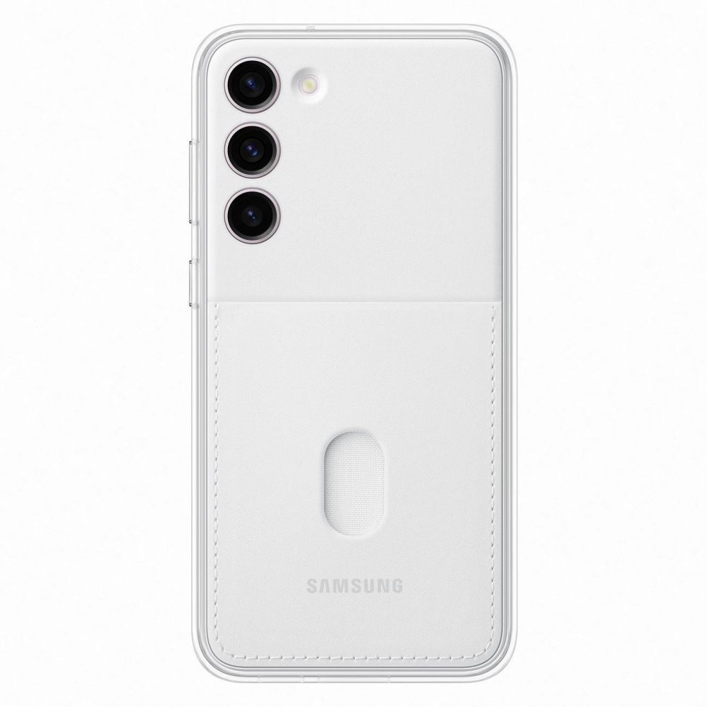 Back panel cover Samsung Samsung Frame Cover for Samsung Galaxy S23+ case with interchangeable backs white (EF-MS916CWEGWW)