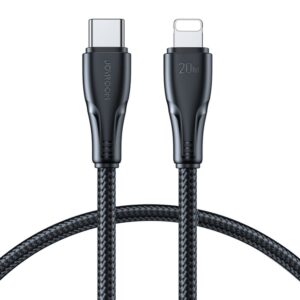 Kabelis Joyroom  Joyroom Surpass Series A11 Lightning / USB-C 20W 1.2 m cable - black