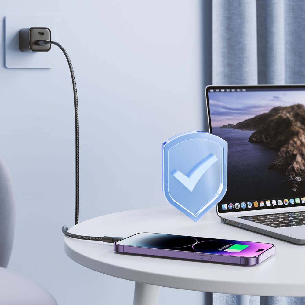 Kabelis Joyroom Joyroom Surpass Series A11 USB-A / Lightning 2.4A Cable 1.2 m - Black