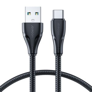 Kabelis Joyroom  Joyroom Surpass Series A11 USB-A / USB-C 3A Cable 1.2 m - Black