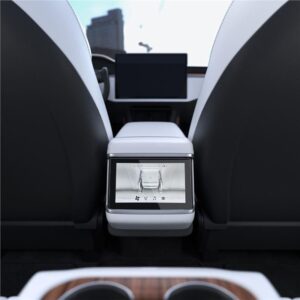 Apsauginiai stiklai Spigen  Spigen Glas.tR Slim Tempered Glass for Tesla Model X 2022 / Model S 2021 - Black 