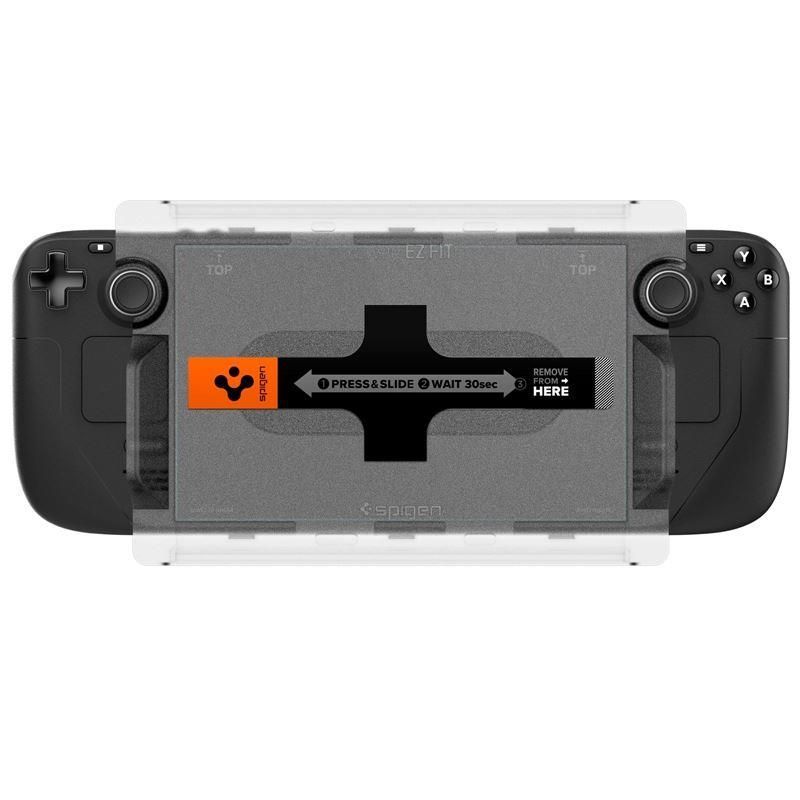 Aizsargstikls Spigen Spigen Glas.tR EZ Fit Tempered Glass for Steam Deck