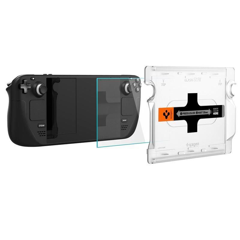 Aizsargstikls Spigen Spigen Glas.tR EZ Fit Tempered Glass for Steam Deck