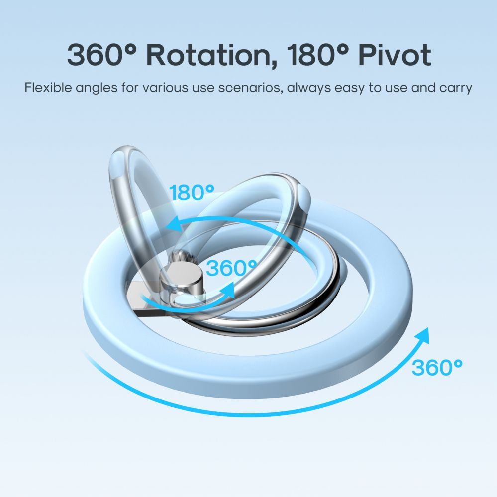 Auto holder Joyroom Joyroom JR-Mag-M2 MagSafe magnetic phone holder - blue