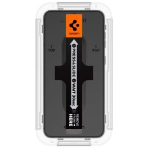 Protective glass Spigen  Spigen Glas.tR EZ Fit Tempered Glass for Samsung Galaxy S23 - 2 pcs. 