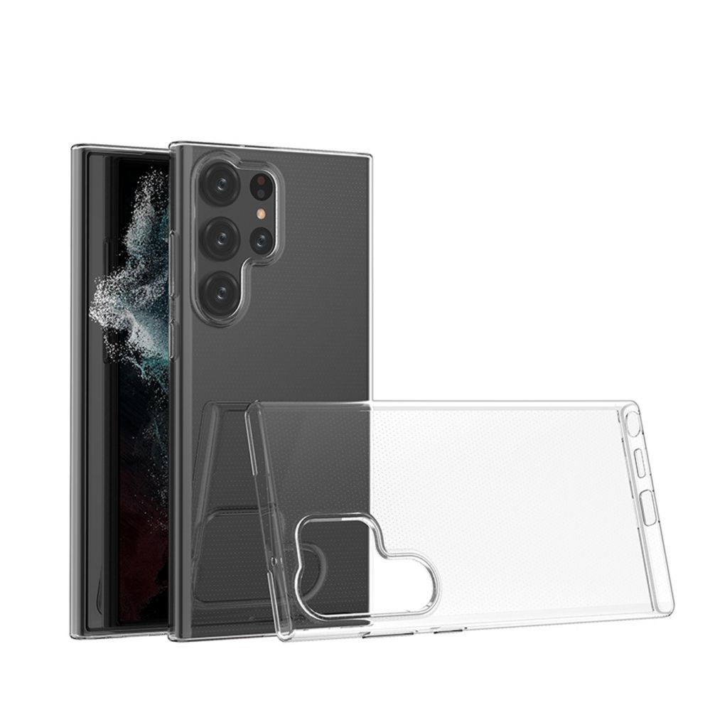 Back panel cover Hurtel Ultra Clear 0.5mm case Samsung Galaxy S23 Ultra thin cover transparent