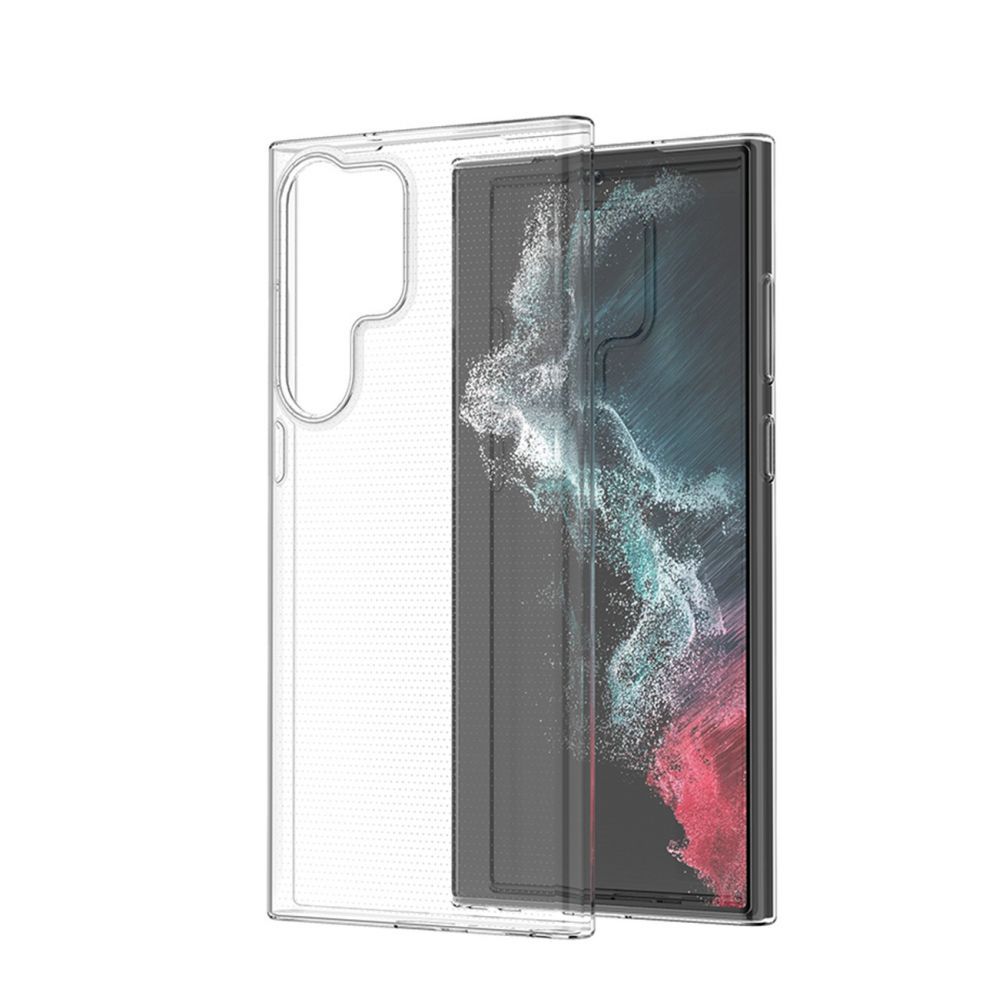 Back panel cover Hurtel Ultra Clear 0.5mm case Samsung Galaxy S23 Ultra thin cover transparent