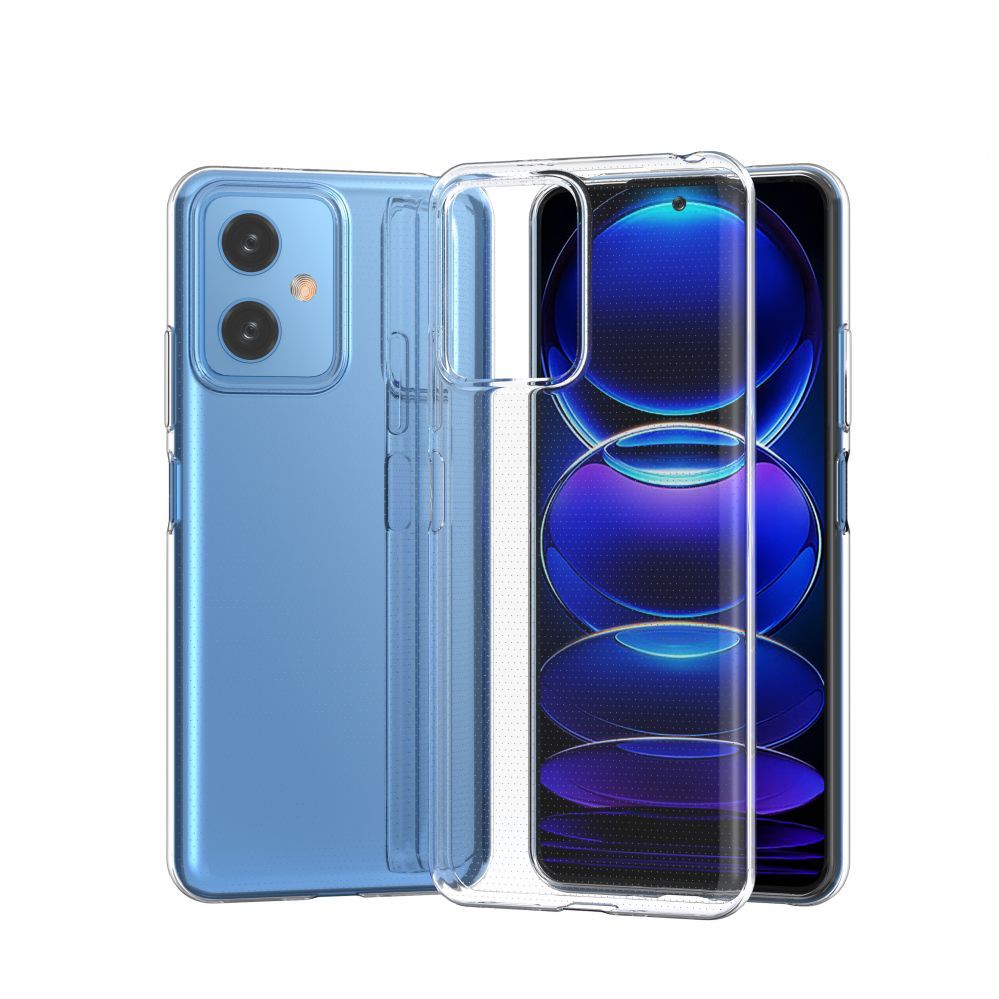 Back panel cover Hurtel Ultra Clear 0.5mm Case Xiaomi Poco X5 5G / Redmi Note 12 5G Thin Cover Transparent