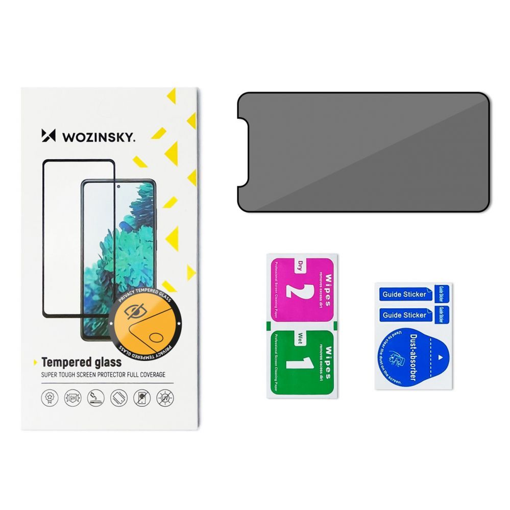 Protective glass Wozinsky Wozinsky Privacy Glass tempered glass for Samsung Galaxy A13 with Anti Spy privacy filter