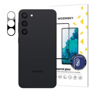 Protective glass Wozinsky - Wozinsky Full Camera Glass Samsung Galaxy S23 tempered glass for 9H camera 