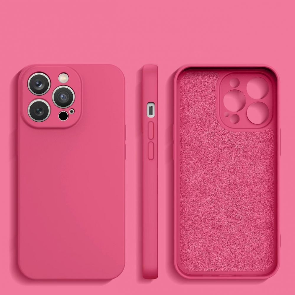 Tagakaaned Hurtel Silicone case for Samsung Galaxy A14 5G / Galaxy A14 silicone case pink