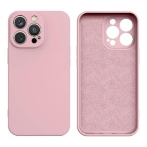 Aizmugurējais vāciņš Hurtel - Silicone case for Samsung Galaxy A14 5G / Galaxy A14 silicone case pink 