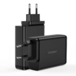 Adapter Choetech  Choetech charger GaN 140W 4 ports (2x USB C, 2x USB) black (PD6005) 