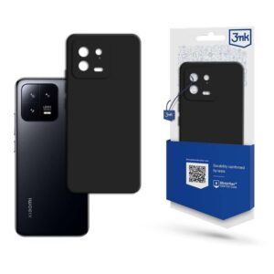 Back panel cover 3MK  3mk Matt Case for Xiaomi 13 - black 