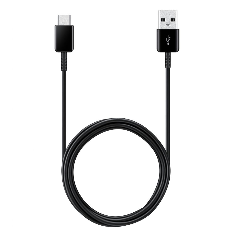 Kaabel Samsung Samsung USB C cable 480Mbps 5A 1.5m (EP-DG930MBEGWW) - black (set of 2)
