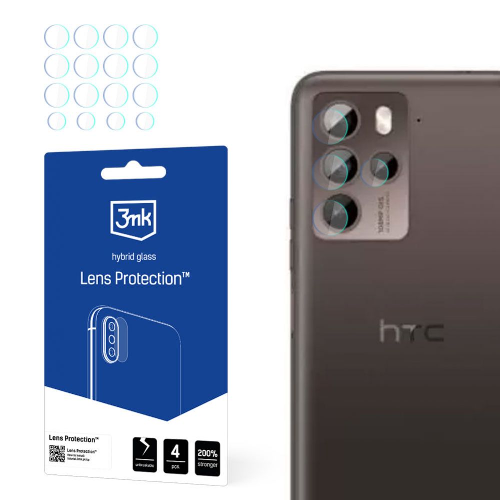 Protective glass 3MK HTC U23 Pro - 3mk Lens Protection