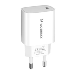 Adapter Wozinsky  Wozinsky WGWCCW 20W USB-C wall charger - white 