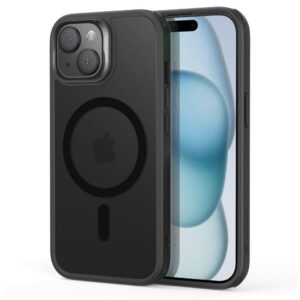 Aizmugurējais vāciņš ESR  ESR Classic Hybrid Halolock Case with MagSafe for iPhone 15 - Matte Black 