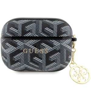 Aizmugurējais vāciņš Guess  Guess GUAPPGCE4CK case for AirPods Pro - black GCube Charm