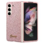 Nugarėlės dėklai Guess  Guess Glitter Script case for Samsung Galaxy Z Fold 5 - pink