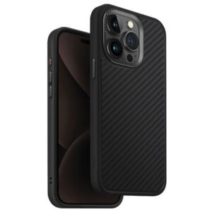Nugarėlės dėklai UNIQ  Uniq Keva Magclick Charging case for iPhone 15 Pro Max - black 