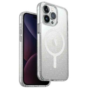 Nugarėlės dėklai UNIQ  Uniq LifePro Xtreme Magclick Charging Case for iPhone 15 Pro Max - Transparent Silver 