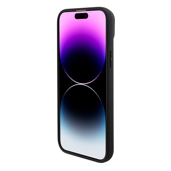 Tagakaaned BMW BMW BMHMP15SSLLBK iPhone 15 6.1" black/black Magsafe hardcase Signature Logo Imprint