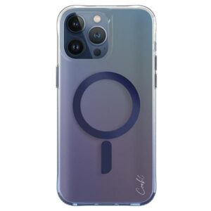 Aizmugurējais vāciņš UNIQ  Uniq Coehl Dazze Magnetic Charging case for iPhone 15 Pro - blue 